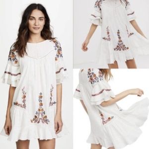 FREE PEOPLE PAVLO DRESS, SIZE SMALL, WHITE